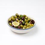 Oliven mariniert mit Zitrone und Peterli 500g